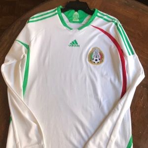 Mexico Adidas Jersey White Size XL